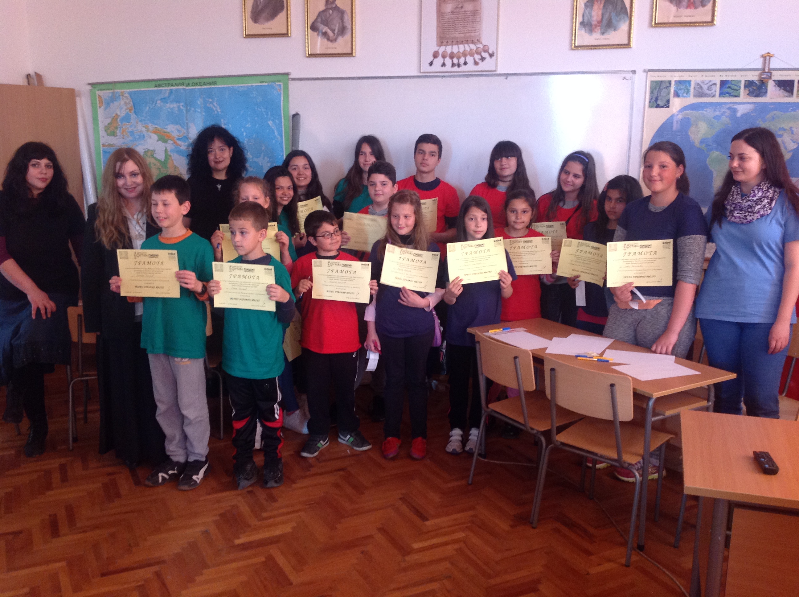 “The Written Word Remains. Write Correctly!” – Visiting Kliment Ohridski School in Pavlikeni