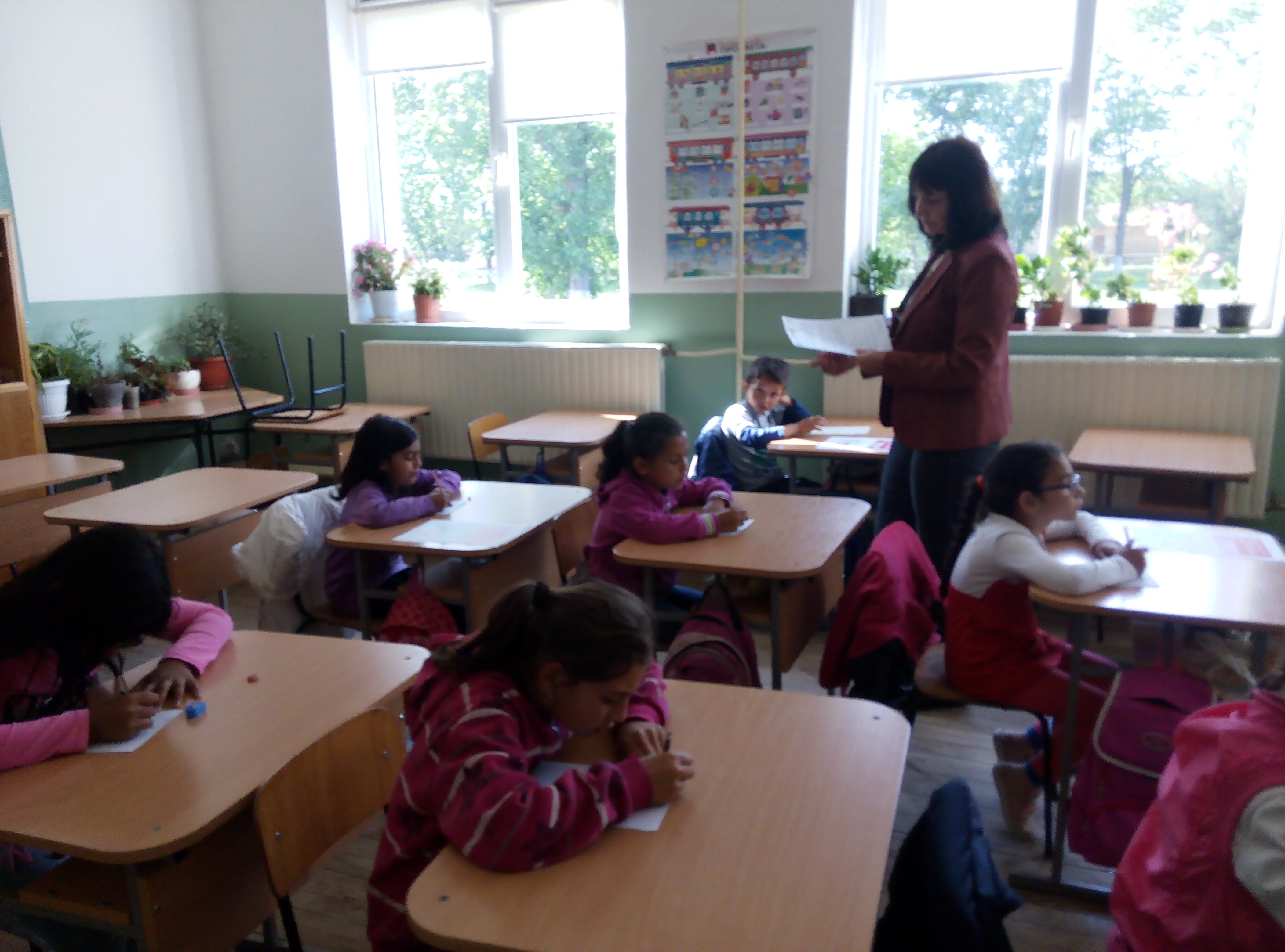 Кампанията на Института за български език „Написаното остава. Пиши правилно!“ в село Дъбово